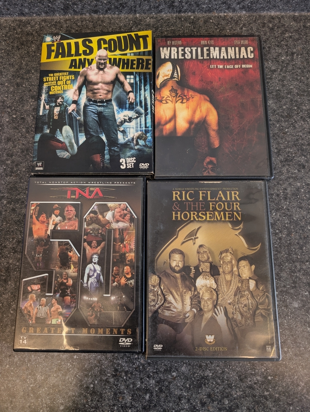 Wrestling DVD Bundle
